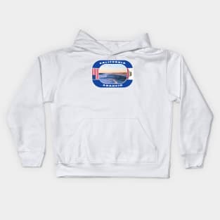 California, Anaheim City, USA Kids Hoodie